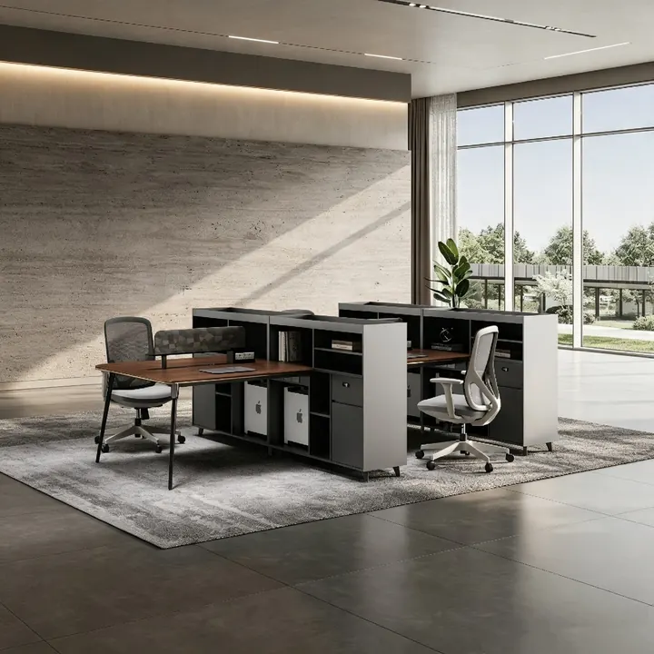 Orbit Private Office Pod Set - Acoustic private office pods for two to four people