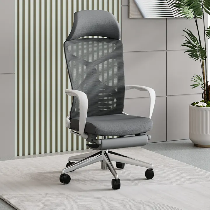 Vantage Ergonomic High-Back Chair - High-back ergonomic chair with lumbar shell and mesh sling